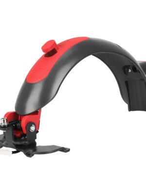 Guardabarros trasero Ulip Superior gris-rojo con aluminio para scooters Max G30