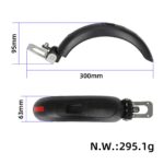 Guardabarros trasero para patinete Ninebot ES - Imagen 2