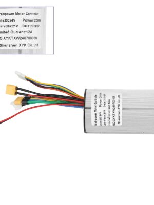 Controlador 24V250W12A para scooter de fibra de carbono de 5,5 pulgadas