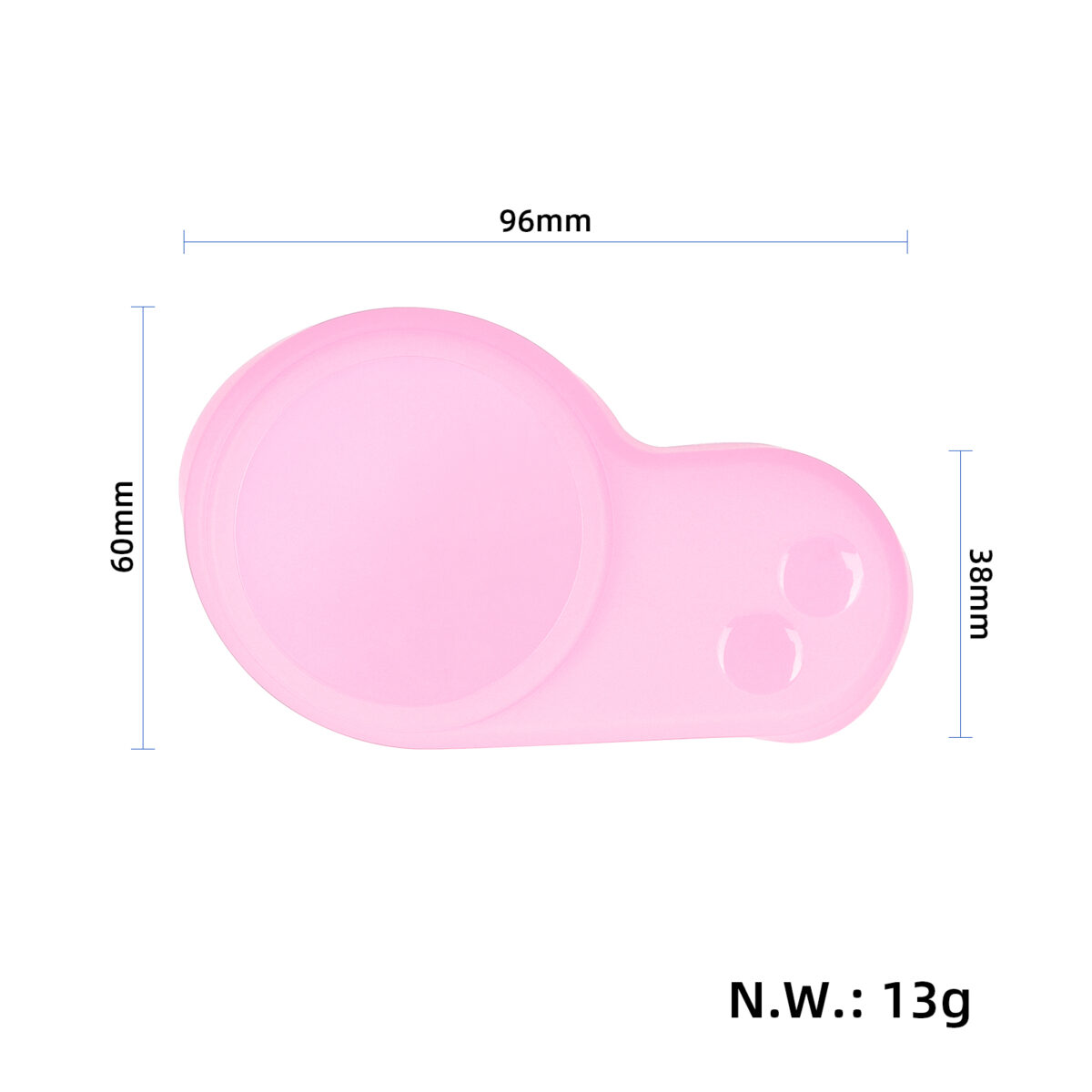 Cubierta de silicona para manómetro universal rosa - Imagen 2