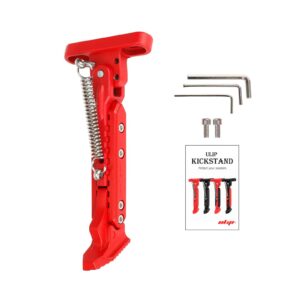 Pata de cabra ajustable roja V2 para scooters de serie Max G30