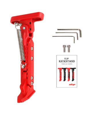 Pata de cabra ajustable roja V2 para scooters de serie Max G30