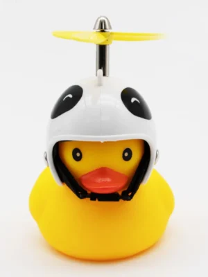 Figura de pato amarillo (Panda blanco)