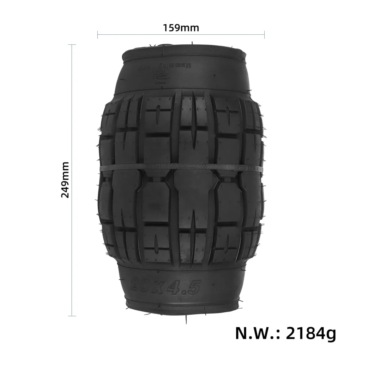 Neumático exterior plegable Humming Bird 20x4.5 (H-907 BK) - Imagen 2