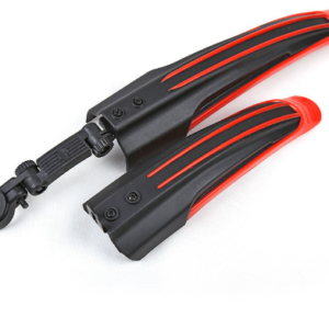 Guardabarros Flying Dragon de dos tonos, negro y rojo