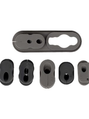 Funda de silicona negra para patinetes Xiaomi 4 Pro