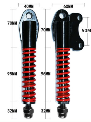 Amortiguador hidráulico de 8/10 pulgadas