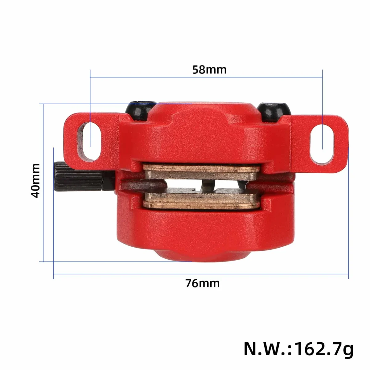 Freno de disco de doble acción original Segway Ninebot MAX G3 Rojo - Imagen 2