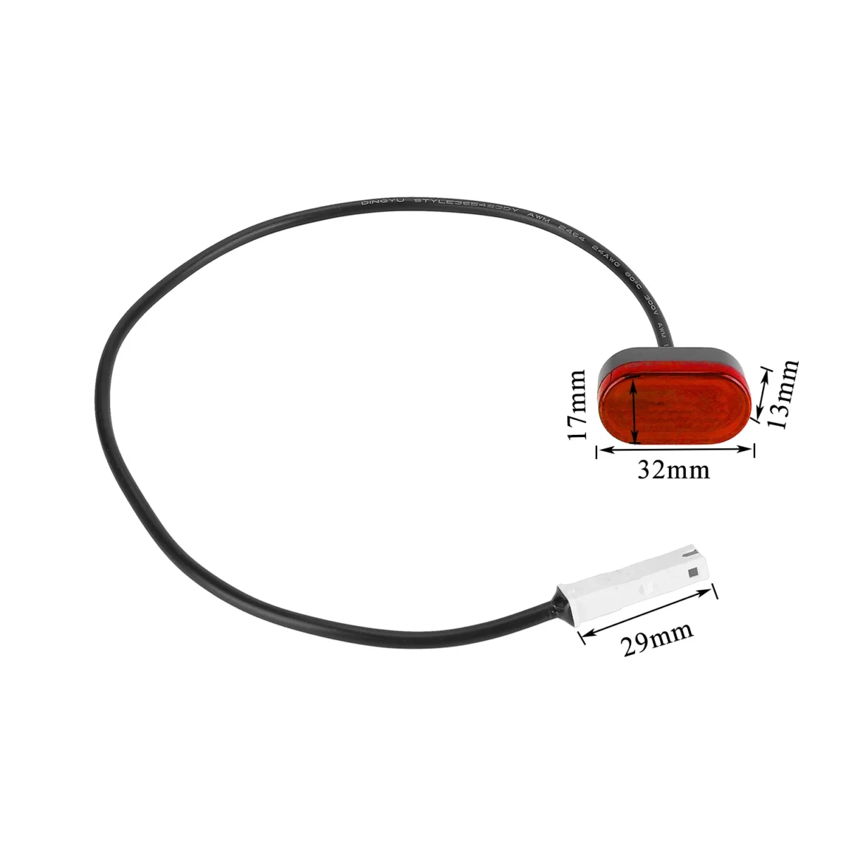 Luz trasera con hebilla para patinete M365 - Imagen 3
