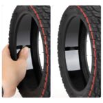 Neumático todoterreno sin cámara autorreparable Ulip 9,5 x 2,50 con adhesivo y válvula - Imagen 3