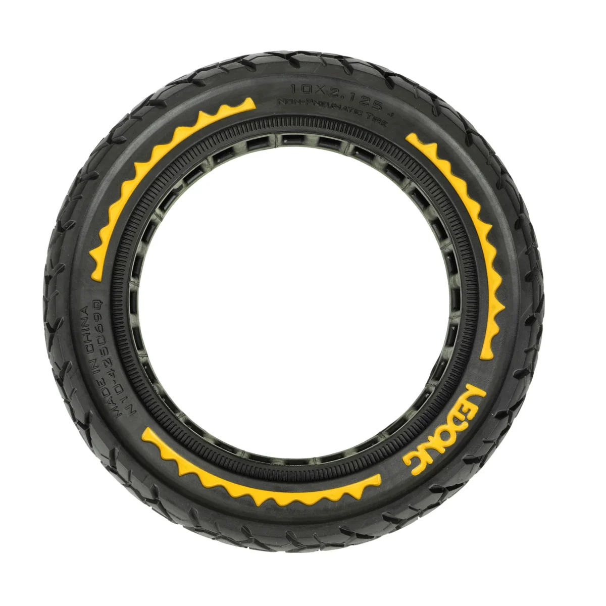 Neumático todoterreno sólido amarillo NEDONG10*2.125 (ranura de 42,5 mm) - Imagen 5