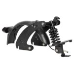 Suspensión trasera Ulip V4 negra con guardabarros de intermitente y soporte metálico para scooter G30 Max - Imagen 2