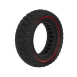 Neumático sólido todoterreno Ulip negro rojo 8.5*3 con diámetro interior de 118 mm para neumáticos 8.5*3 (50-134)