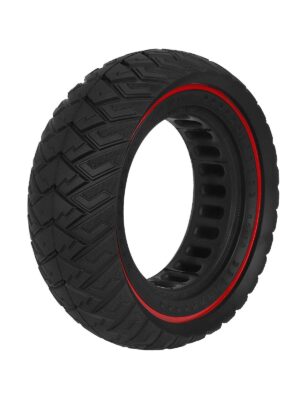 Neumático sólido todoterreno Ulip negro rojo 8.5*3 con diámetro interior de 118 mm para neumáticos 8.5*3 (50-134)