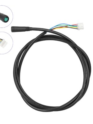 Cable de alimentación negro para scooter MI 4