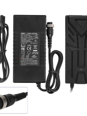 Cargador certificado con enchufe de aviación grande Ulip de 42 V a 54,6 V 2 A (estándar de EE. UU.)