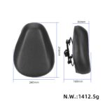 Asiento negro para bicicleta eléctrica - Imagen 2