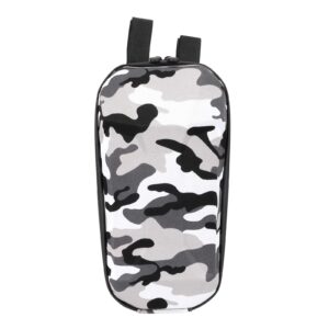 Bolso grande frontal de 3 l gris camuflaje (PU+EVA) sin logotipo