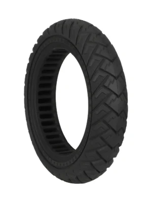 Neumático sólido todoterreno Ulip negro de 12 pulgadas 60/90-8 (12,5 x 2,5-45) con ranura de 45 mm