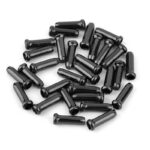 Extremos de cable de freno negros (50 piezas)
