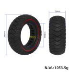 Neumático sólido todoterreno Ulip negro rojo 8.5*3 con diámetro interior de 118 mm para neumáticos 8.5*3 (50-134) - Imagen 2