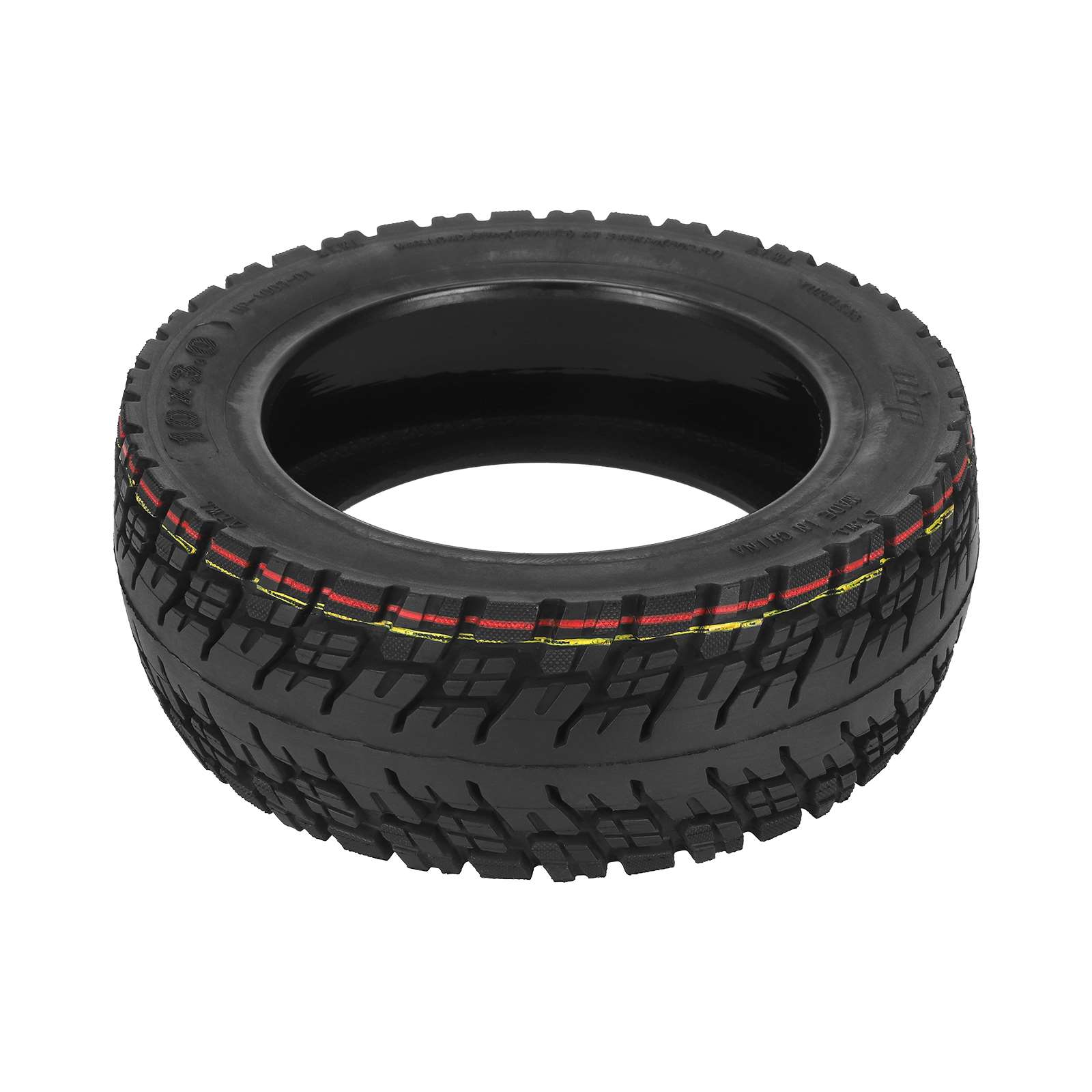 Neumático todoterreno sin cámara autorreparable Ulip 10*3 con adhesivo y válvula PVR50 - Imagen 3