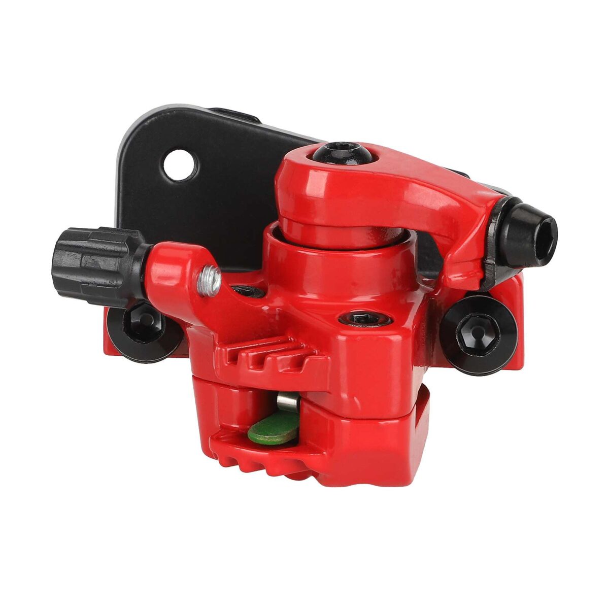Freno de disco delantero y trasero rojo para scooter Kugoo M4 (forma de abanico) - Imagen 5