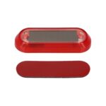 Luz trasera de advertencia solar para motocicleta con carcasa roja (luz roja) - Imagen 4
