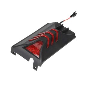 Conjunto de cubierta de placa base trasera izquierda para scooter Kukirin G3 Pro