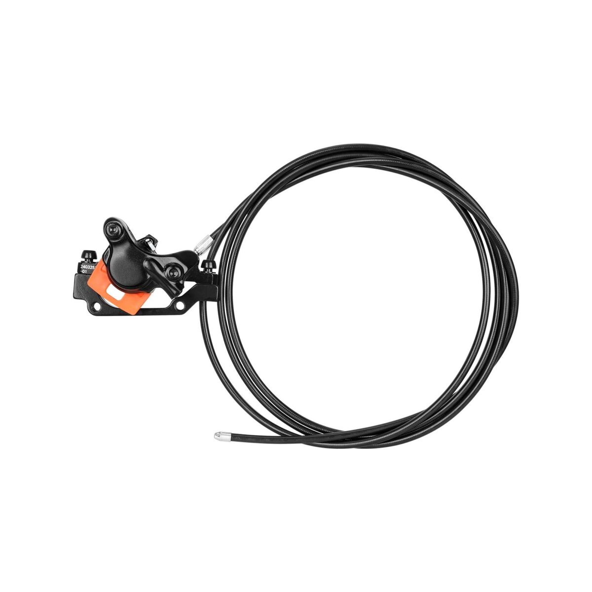 Freno de disco hidráulico NUTT negro derecho con cable de 210 cm - Imagen 2
