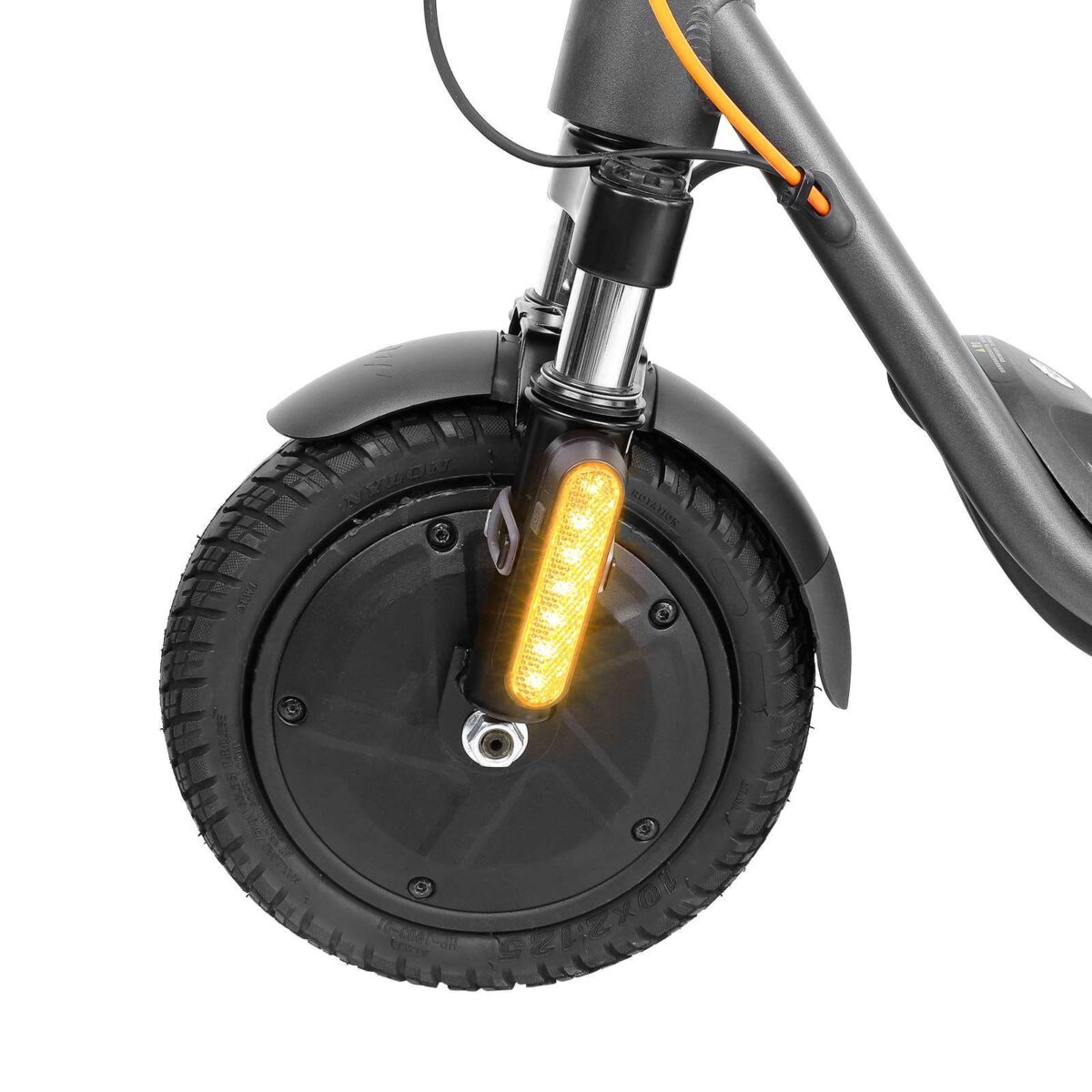 2 juegos de luces intermitentes recargables amarillas Ulip + 1 juego de luces traseras intermitentes con control remoto para scooters G30 MAX - Imagen 4