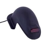 Guardabarros trasero negro de pinza derecha para scooters de 10"