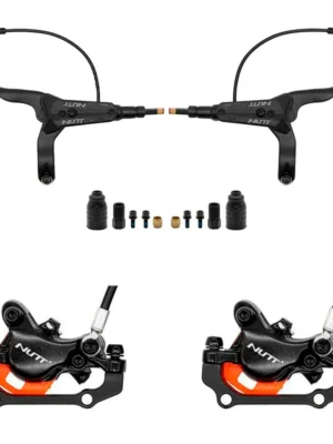 Freno de disco de aceite NUTT delantero derecho y trasero derecho (140 cm + 220 cm con 180F, 160R) + kit de freno izquierdo y derecho Y5