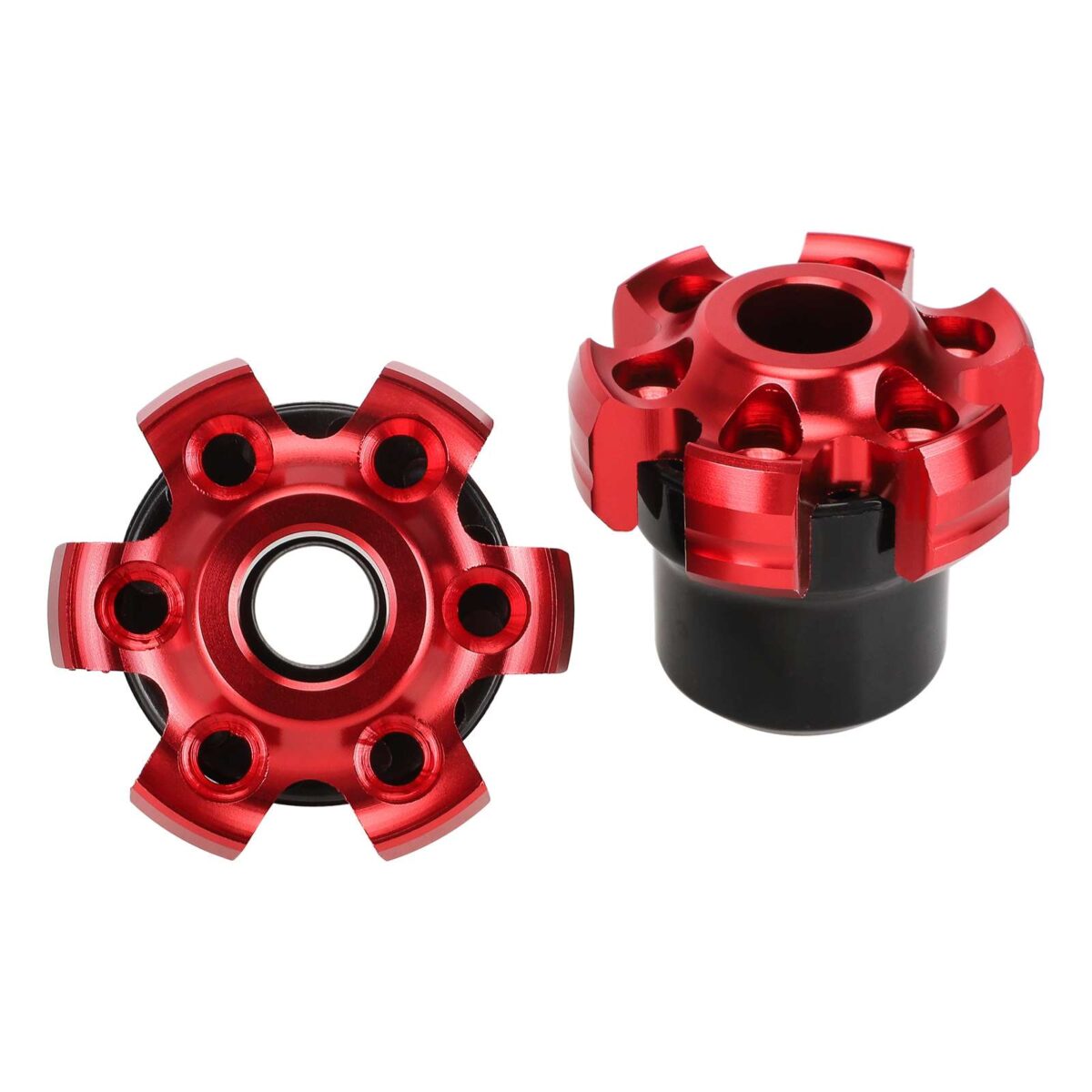 Copas de horquilla de aluminio rojo - Imagen 6