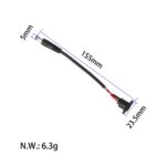 Cable adaptador de DC2.5 al puerto de carga Xiaomi - Imagen 2