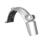 Guardabarros trasero integrado Xiaomi M365 Pro/Pro2 plateado con matrícula (con gancho)