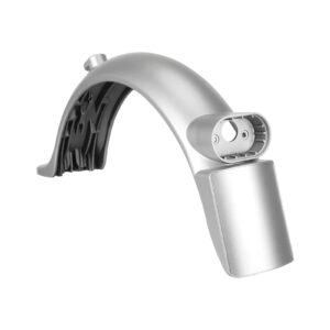 Guardabarros trasero integrado Xiaomi M365 Pro/Pro2 plateado con matrícula (con gancho)