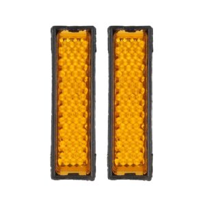 1 par de pedales reflectantes amarillos