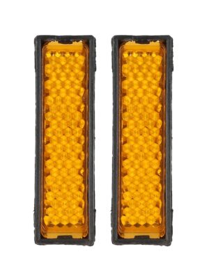 1 par de pedales reflectantes amarillos