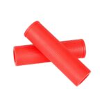 Cubre manillar rojo con precinto de orificio pasante sin ranura para tarjeta - Imagen 4