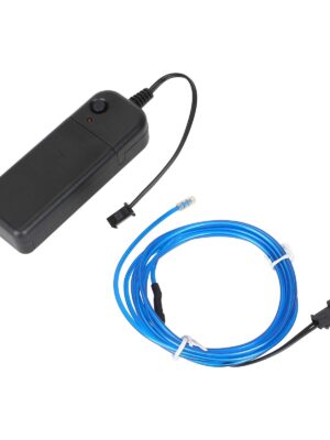 luces decorativas azules de 2 m