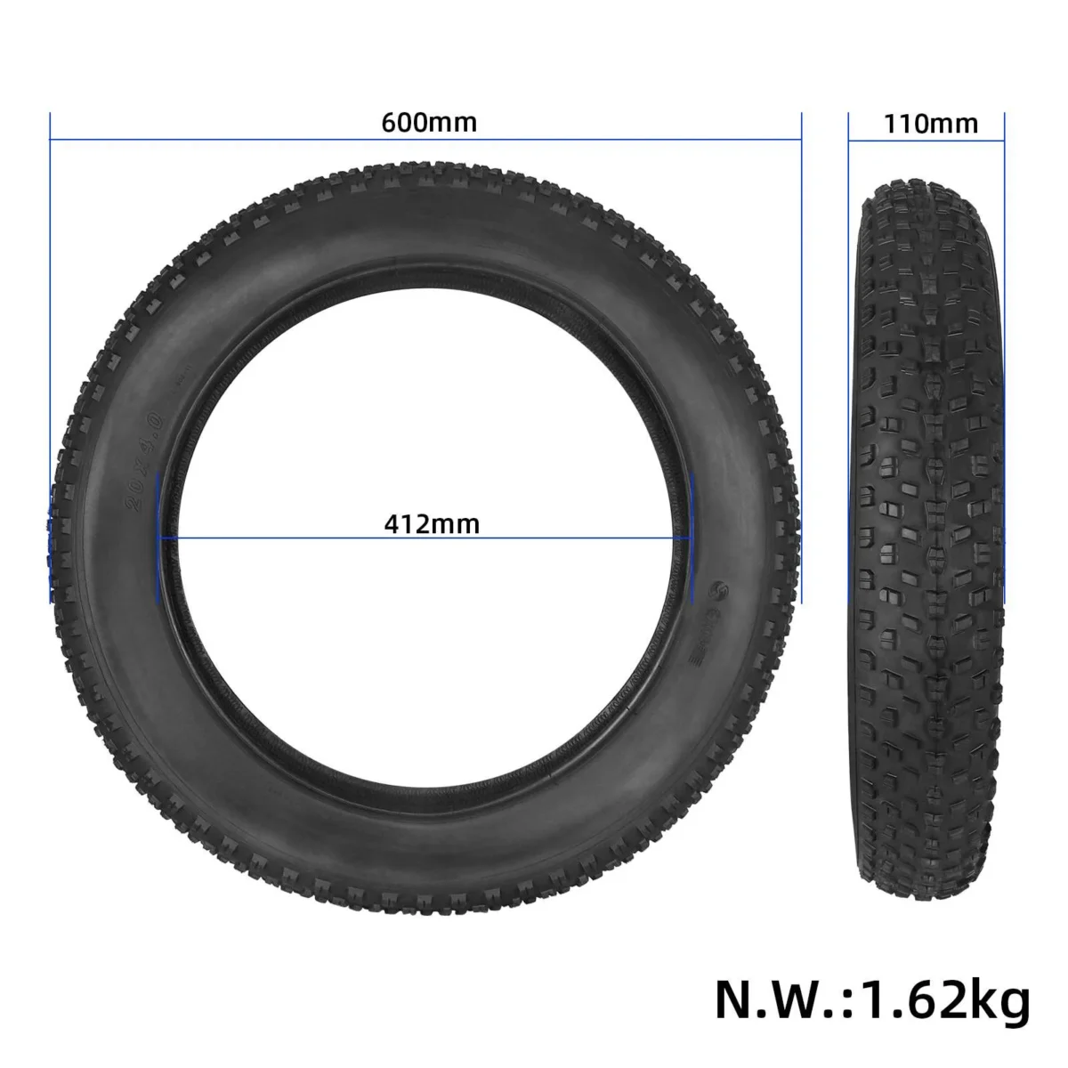 Tubo exterior grueso EXCEL20*4.0 (E902) + tubo interior grueso EXCEL20*4.0 (boca AV) - Imagen 3
