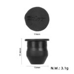 Junta de goma negra para rueda delantera de patinetes Xiaomi M365/1S/Pro/Pro2/3 (n.° 2) - Imagen 6