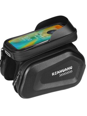 Bolsas de viga frontal negras de 19 x 11 x 5 cm