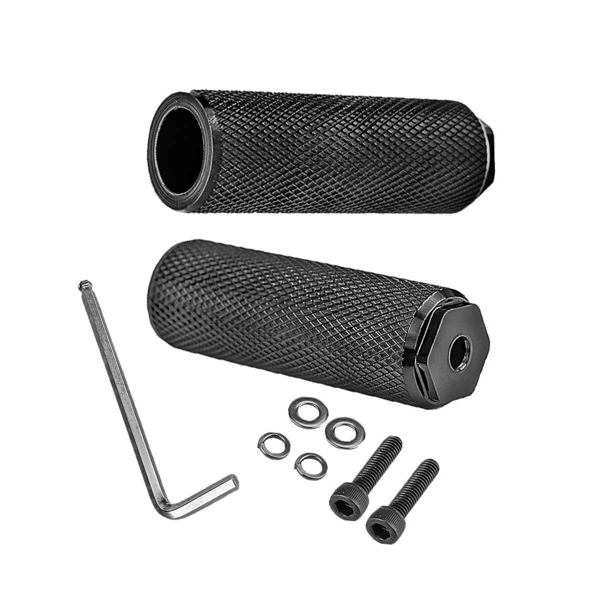 Pedal trasero negro para patinete Xiaomi (con herramientas y tornillos) - Imagen 3