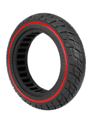 Neumático sólido Ulip 60/70-7.0 con círculo rojo para patinetes Xiaomi 4 Pro/4 Pro Max