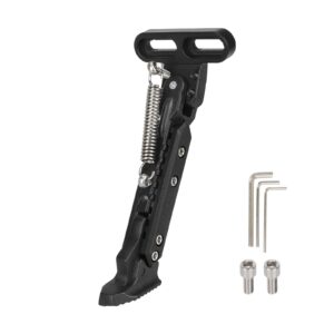 Pata de cabra ajustable más larga negra Ulip con orificios de montaje biselados laterales