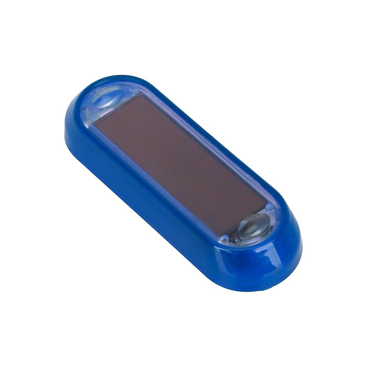 Luz trasera de advertencia solar para motocicleta con carcasa azul (luz azul) - Imagen 5