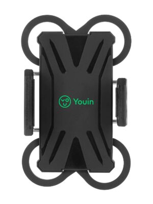 Soporte de teléfono estable Youin con rotación de 360° para bicicleta, motocicleta y cochecito de bebé.