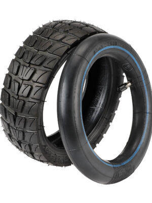 Neumático exterior todoterreno Xuancheng 8.5*3 (diámetro interior 156MM) + neumático interior con franja azul de 8.5 pulgadas